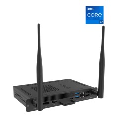 BenQ TEY41-i7 Intel® Core™ i7 i7-1255U 16 Go DDR4-SDRAM 256 Go SSD Windows 11 Pro Châssis monté sur rack PC Noir