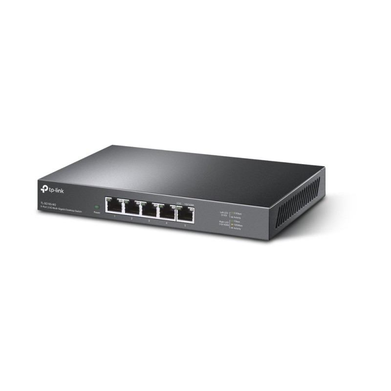 TP-Link TL-SG105-M2 commutateur réseau Non-géré 2.5G Ethernet (100/1000/2500) Noir TP-Link TL-SG105-M2 commutateur réseau Non-géré 2.5G Ethernet (100/1000/2500) Noir