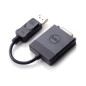 DELL 470-ABEO câble vidéo et adaptateur DisplayPort DVI Noir