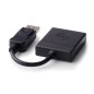 DELL 470-ABEO câble vidéo et adaptateur DisplayPort DVI Noir