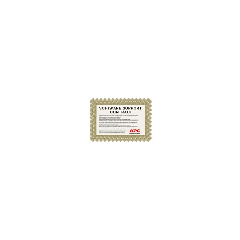 APC 3 Year 500 Node InfraStruXure Central Software Support Contract 3 année(s)