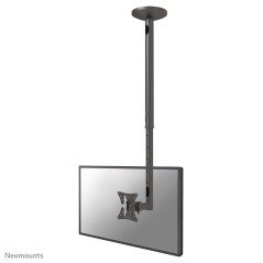 Neomounts FPMA-C050BLACK Support de plafond pour écran de 10-30" - h60-85 cm