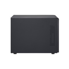 QNAP TR-004 Boîtier de disques de stockage Boîtier disque dur SSD Noir 2.5 3.5"