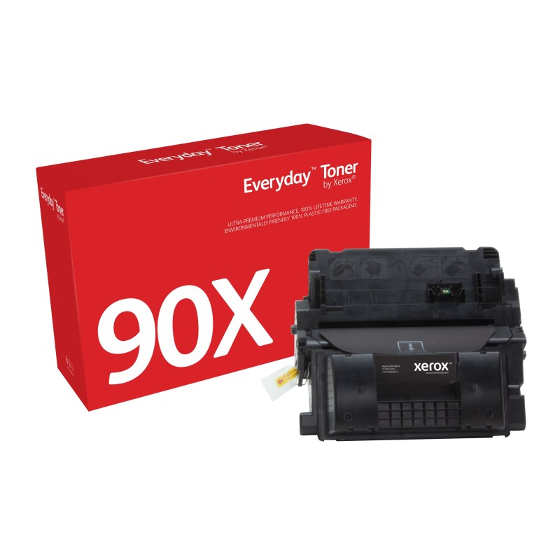 Toner Everyday™ Noir de Xerox compatible avec HP 90X (CE390X), Grande capacité Toner Everyday™ Noir de Xerox compatible avec HP 90X (CE390X), Grande capacité