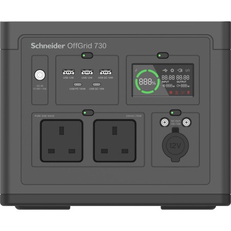 APC PPS730-UK station d'alimentation portable Lithium-Ion (Li-Ion) 6,4 kg