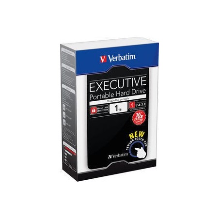 Verbatim 1TB 2.5" USB3.0 disque dur externe 1 To 5400 tr/min 2.5" USB Type-A 3.2 Gen 1 (3.1 Gen 1) Noir