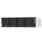 QNAP TS-1673AU-RP-16G serveur de stockage NAS Rack (3 U) Ryzen Embedded V1500B 16 Go DDR4 0 To QNAP QTS Noir, Gris