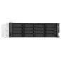 QNAP TS-1673AU-RP-16G serveur de stockage NAS Rack (3 U) Ryzen Embedded V1500B 16 Go DDR4 0 To QNAP QTS Noir, Gris