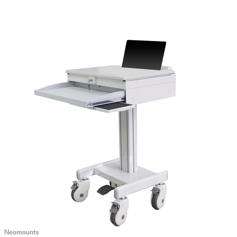 Neomounts MED-M100 Station de travail mobile médicale -17" - ressort à gaz - verrouillable Neomounts MED-M100 Station de travail mobile médicale -17" - ressort à gaz - verrouillable