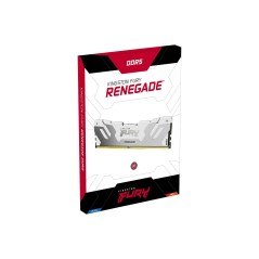 Kingston Technology FURY 32 Go 7600 MT s DDR5 CL38 DIMM (kit de 2) Renegade White XMP