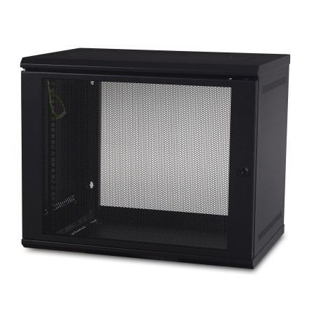 APC NetShelter WX AR109, 9U, armoire de brassage 19 pouces, montage mural, non assemblé, profondeur 400 mm