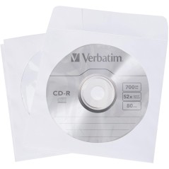 Verbatim Pack de 50 pochettes CD