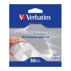 Verbatim Pack de 50 pochettes CD