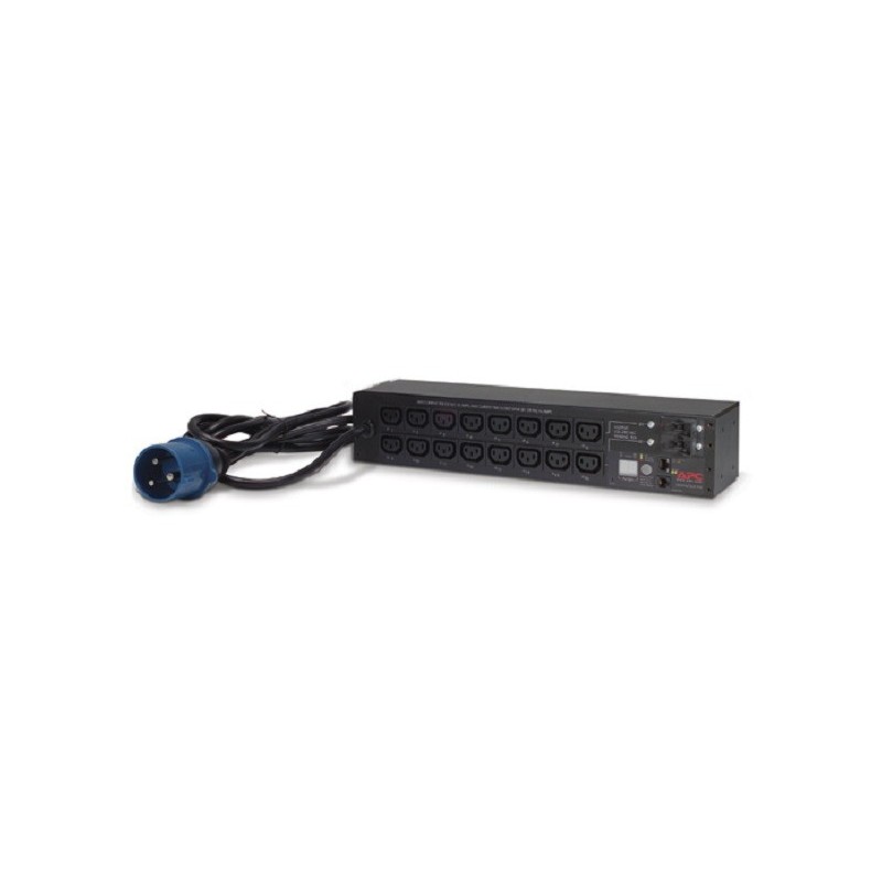 APC Netshelter - Bandeau de prises commutées rackable - 2U 32A 230V - 16xC13