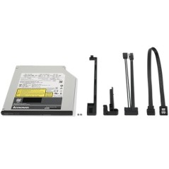 Lenovo 4XA0Q13112 lecteur de disques optiques Interne DVD-ROM Noir, Argent