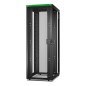 APC Baie EasyRack 800mm/48U/1200mm avec toit, sans panneau latéral, roulettes, noir APC Baie EasyRack 800mm/48U/1200mm avec toit, sans panneau latéral, roulettes, noir