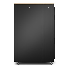 APC NetShelter - Rack informatique insonorisé - 32U - Finition Erable