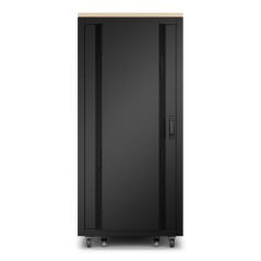 APC NetShelter - Rack informatique insonorisé - 32U - Finition Erable