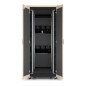 APC NetShelter - Rack informatique insonorisé - 32U - Finition Erable