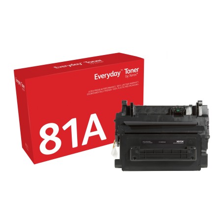 Toner Everyday™ Noir de Xerox compatible avec HP 81A (CF281A), Capacité standard