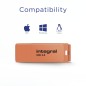 Integral INFD64GBNEONOR3.0 lecteur USB flash 64 Go 3.2 Gen 1 (3.1 Gen 1) Integral INFD64GBNEONOR3.0 lecteur USB flash 64 Go 3.2 Gen 1 (3.1 Gen 1)