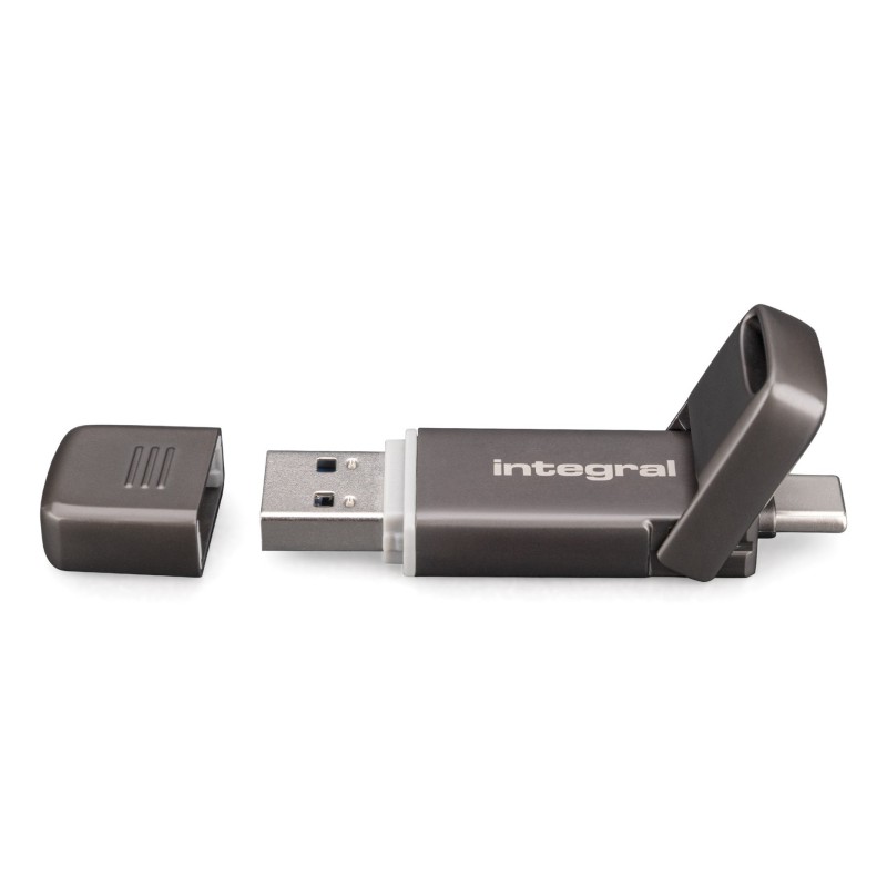 Integral INUSSD256GBSLIMXDL3.2 lecteur à circuits intégrés externe 256 Go USB 3.2 Gen 2x2
