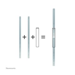 Neomounts FPMA-CPCONNECTSILVER Connecteur pour tube d'extension