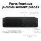 HP Z2 G9 Intel® Core™ i7 i7-14700 16 Go DDR5-SDRAM 512 Go SSD NVIDIA T400 Windows 11 Pro SFF Station de travail AI Workstation