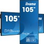iiyama LH10551UWS-B1AG Écran d'affichage dynamique Écran plat de signalisation numérique 2,66 m (104.7") LED 500 cd/m² iiyama LH10551UWS-B1AG Écran d'affichage dynamique Écran plat de signalisation numérique 2,66 m (104.7") LED 500 cd/m²