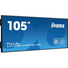 iiyama LH10551UWS-B1AG Écran d'affichage dynamique Écran plat de signalisation numérique 2,66 m (104.7") LED 500 cd m²