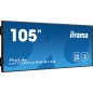 iiyama LH10551UWS-B1AG Écran d'affichage dynamique Écran plat de signalisation numérique 2,66 m (104.7") LED 500 cd/m² iiyama LH10551UWS-B1AG Écran d'affichage dynamique Écran plat de signalisation numérique 2,66 m (104.7") LED 500 cd/m²