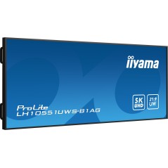 iiyama LH10551UWS-B1AG Écran d'affichage dynamique Écran plat de signalisation numérique 2,66 m (104.7") LED 500 cd m²