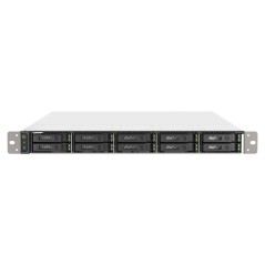 QNAP TS-h1090FU NAS Rack (1 U) EPYC 7302P 128 Go DDR4 0 To QuTS hero Noir, Gris