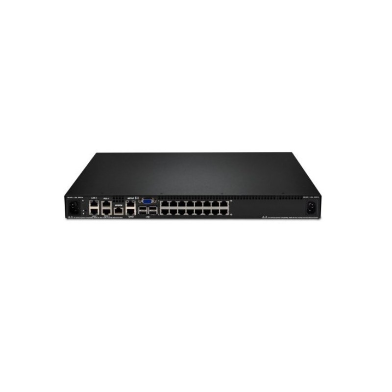 Lenovo 1754D1X commutateur écran, clavier et souris Grille de montage Noir
