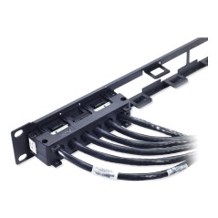 APC 60ft Cat6 UTP, 6x RJ-45 - 6x RJ-45 câble de réseau Noir 18,29 m U UTP (UTP)