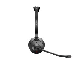 Jabra Engage 55 Casque Sans fil Arceau Bureau Centre d'appels Noir, Titane