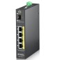Zyxel RGS100-5P Non-géré L2 Gigabit Ethernet (10/100/1000) Connexion Ethernet, supportant l'alimentation via ce port (PoE) Noir Zyxel RGS100-5P Non-géré L2 Gigabit Ethernet (10/100/1000) Connexion Ethernet, supportant l'alimentation via ce port (PoE) Noir