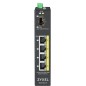 Zyxel RGS100-5P Non-géré L2 Gigabit Ethernet (10/100/1000) Connexion Ethernet, supportant l'alimentation via ce port (PoE) Noir Zyxel RGS100-5P Non-géré L2 Gigabit Ethernet (10/100/1000) Connexion Ethernet, supportant l'alimentation via ce port (PoE) Noir