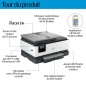 HP OfficeJet Pro 8124e Sans fil All-in-One Couleur Imprimante, Instant Ink Impression recto-verso