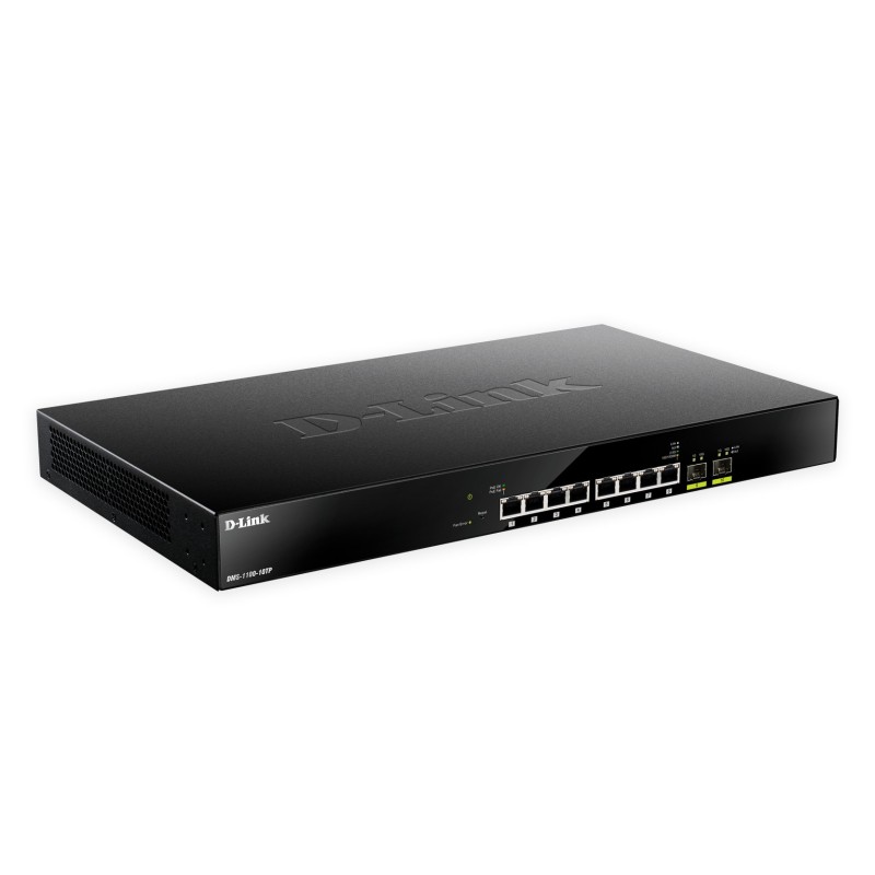 D-Link DMS-1100-10TP commutateur réseau Géré L2 2.5G Ethernet (100/1000/2500) Connexion Ethernet, supportant l'alimentation via D-Link DMS-1100-10TP commutateur réseau Géré L2 2.5G Ethernet (100/1000/2500) Connexion Ethernet, supportant l'alimentation via
