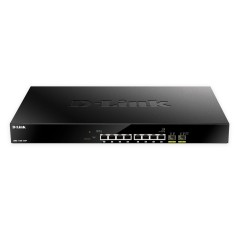 D-Link DMS-1100-10TP commutateur réseau Géré L2 2.5G Ethernet (100/1000/2500) Connexion Ethernet, supportant l'alimentation via