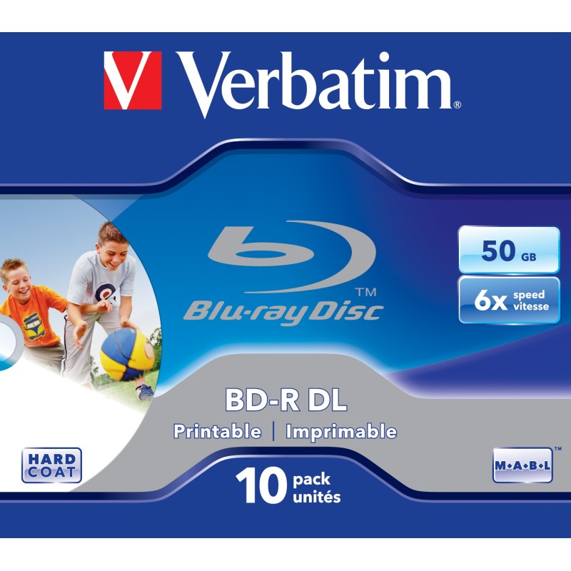 Verbatim 43736 disque vierge Blu-Ray BD-R 50 Go 10 pièce(s) Verbatim 43736 disque vierge Blu-Ray BD-R 50 Go 10 pièce(s)
