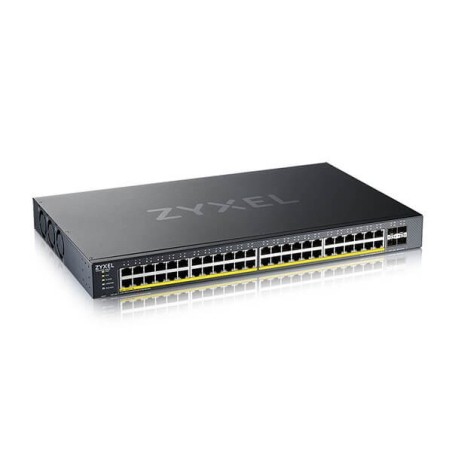 Zyxel XGS1935-52HP Géré L2/L3 Gigabit Ethernet (10/100/1000) Connexion Ethernet, supportant l'alimentation via ce port (PoE)