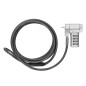 Targus ASP96GLX-25S câble antivol Argent 2 m Targus ASP96GLX-25S câble antivol Argent 2 m