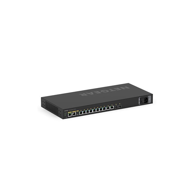NETGEAR GSM4212P Géré L2/L3 Gigabit Ethernet (10/100/1000) Connexion Ethernet, supportant l'alimentation via ce port (PoE) 1U