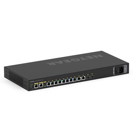 NETGEAR GSM4212P Géré L2 L3 Gigabit Ethernet (10 100 1000) Connexion Ethernet, supportant l'alimentation via ce port (PoE) 1U