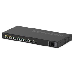NETGEAR GSM4212P Géré L2/L3 Gigabit Ethernet (10/100/1000) Connexion Ethernet, supportant l'alimentation via ce port (PoE) 1U