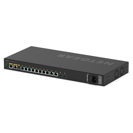 NETGEAR GSM4212P Géré L2/L3 Gigabit Ethernet (10/100/1000) Connexion Ethernet, supportant l'alimentation via ce port (PoE) 1U