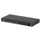 NETGEAR GSM4212P Géré L2/L3 Gigabit Ethernet (10/100/1000) Connexion Ethernet, supportant l'alimentation via ce port (PoE) 1U