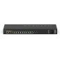 NETGEAR GSM4212P Géré L2/L3 Gigabit Ethernet (10/100/1000) Connexion Ethernet, supportant l'alimentation via ce port (PoE) 1U